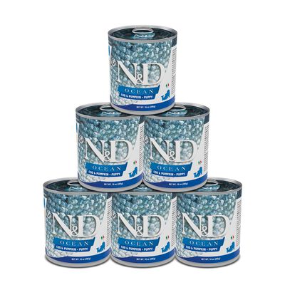 Farmina N&D Ocean Dog Puppy Merluzzo e zucca 285 gr