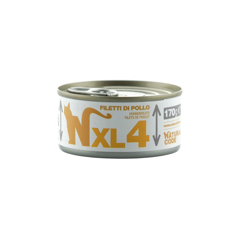 Natural Code Cat Adult Filetti di Pollo 170 gr