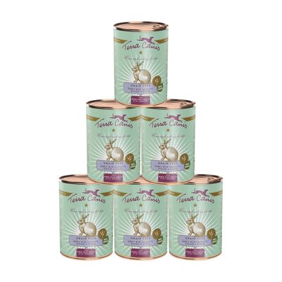 Terra Canis Dog Grain Free Coniglio con Zucchina e Albicocca 400 gr