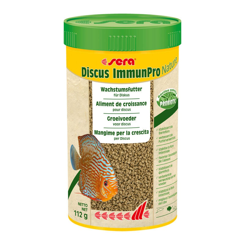 Sera Discus Immunumpro Nature 250 ml - Scad.01 Settembre 26