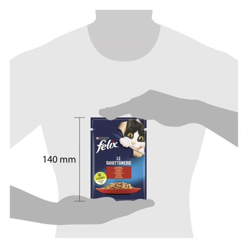 Felix Le Ghiottonerie Cat Adult Con Manzo 85 gr