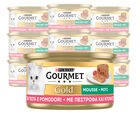Gourmet Gold Cat Adult  Mousse con Trota e Pomodori 85 gr