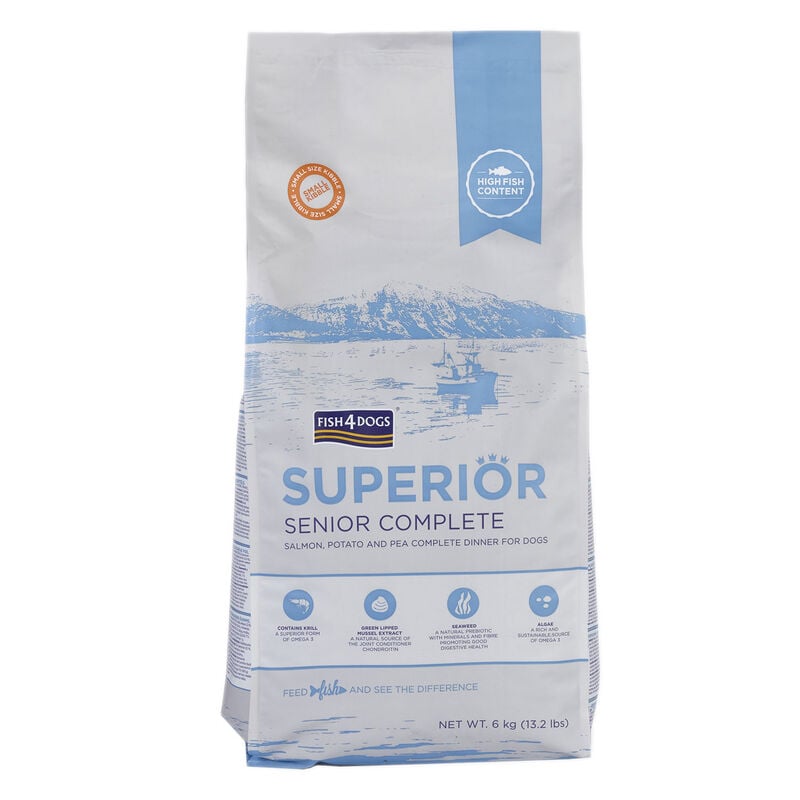 Fish4dogs Superior Dog Senior Complete Small 6Kg
