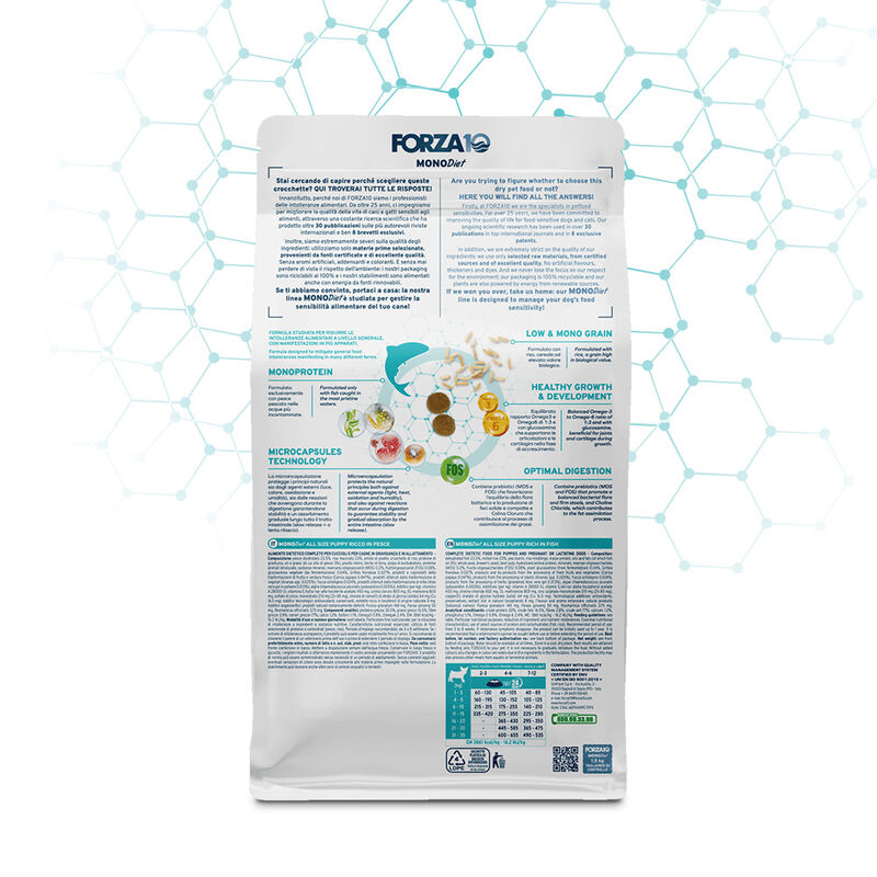 Forza 10 MonoDiet Dog Puppy al pesce 1,5 kg