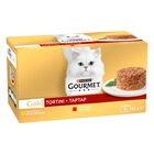 Gourmet Gold Cat Multipack con Tortini al Manzo e Pollo 4 pz x 85gr