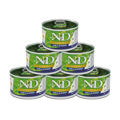 Farmina N&D Prime Dog Adult Mini Agnello e Mirtillo 140 gr