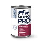 Monopro Dog Senior Pat&eacute; di Agnello 400gr