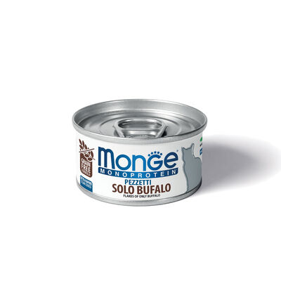 Monge Cat Adult Monoprotein Pezzetti Solo Bufalo 80 gr