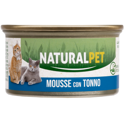 Naturalpet Cat Adult Mousse Tonno 85gr