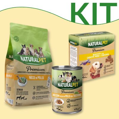 kit degustazione Naturalpet Premium dog adult/senior