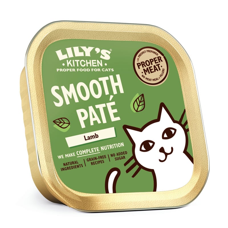 Lily's Kitchen Cat Adult Smoot Pat&eacute; Agnello 85 gr