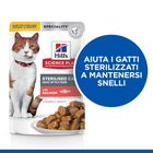 Hill's Science Plan Cat Adult Sterilised con Salmone 85 gr