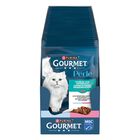 Gourmet Perle Cat Adult con Pesce dell'Oceano e Gamberetti 85 gr