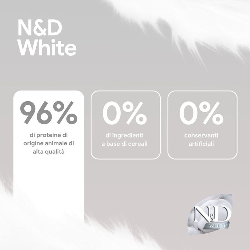 N&D Farmina White Dog Adult Mini Spigola, Spirulina & Finocchio 5kg