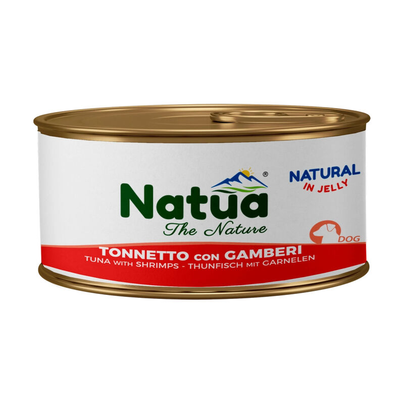 Natua Natural Dog Adult Tonnetto con gamberi in jelly 85 gr