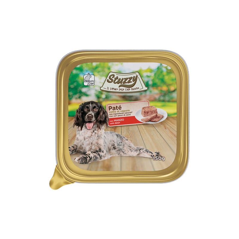 Stuzzy Dog Pat&eacute; con Manzo 150 gr
