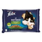 Felix Le Ghiottonerie con Manzo&Carote e Pollo&Pomodoro 4 pz x 85 gr