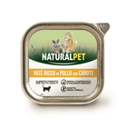 Naturalpet Cat Adult pat&eacute; ricco in pollo con carote 100gr