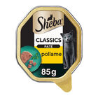 Sheba Cat Pat&egrave; Classics Pollame/Tacchino 85 gr