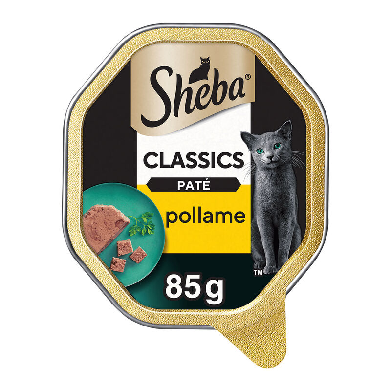 Sheba Cat Pat&egrave; Classics Pollame/Tacchino 85 gr