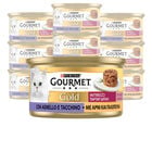 Gourmet Gold Cat Adult Intrecci di Gusto Tacchino & Agnello 85 gr