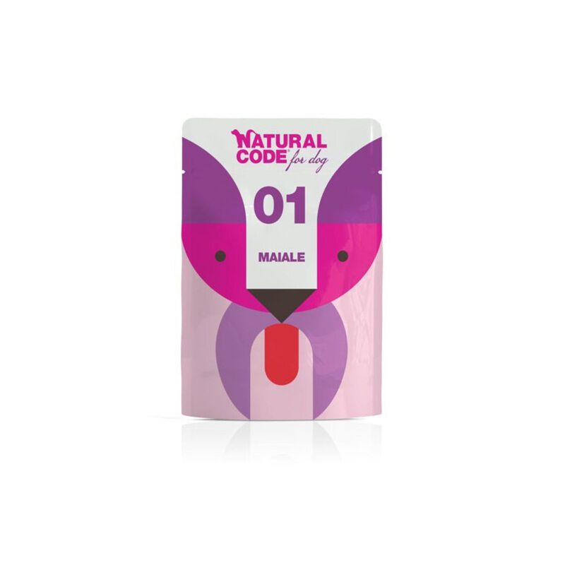 Natural Code Dog Adult Maiale 100 gr