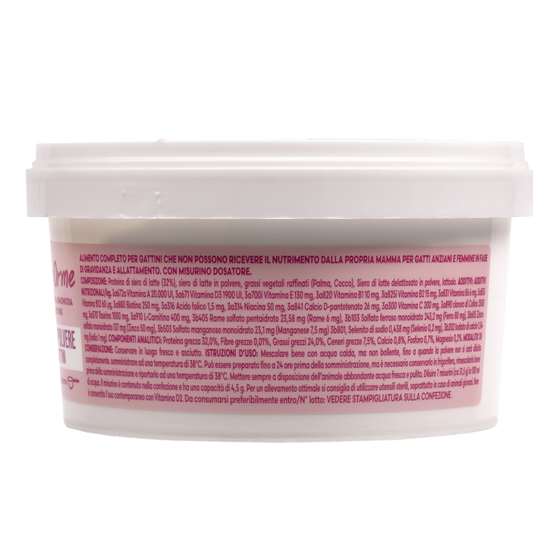 Naturalpet Prime Orme latte in polvere per gattini 200 gr