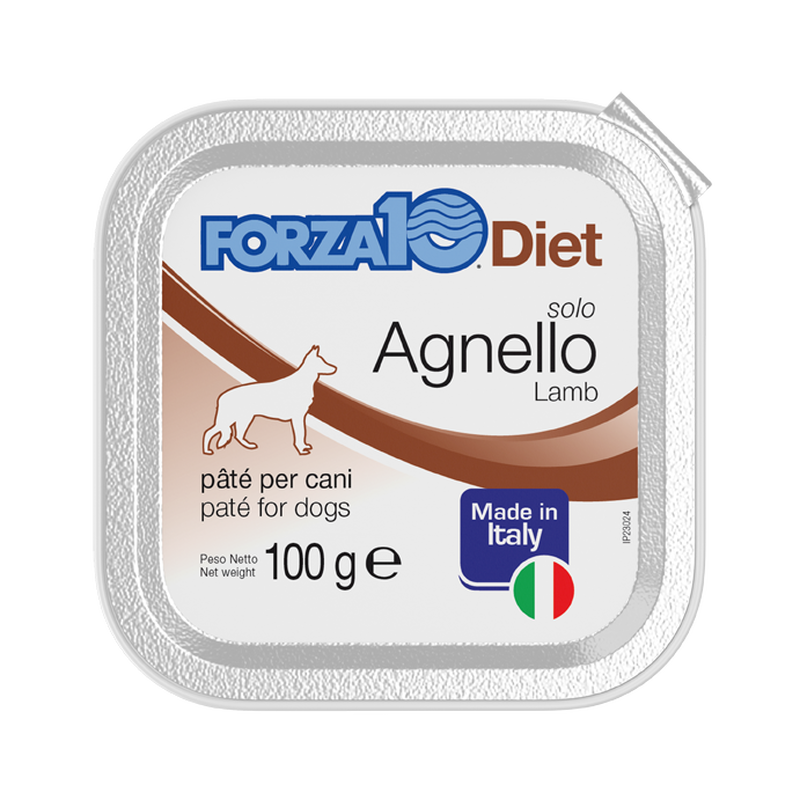 Forza 10 Mono Diet Dog pat&eacute; Solo Agnello 100 gr
