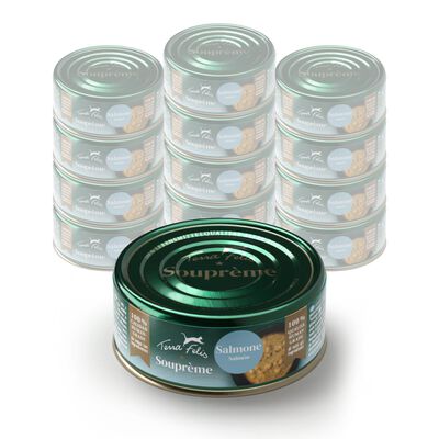 Terra Felis Cat Adult Soupr&egrave;me Salmone 85 gr