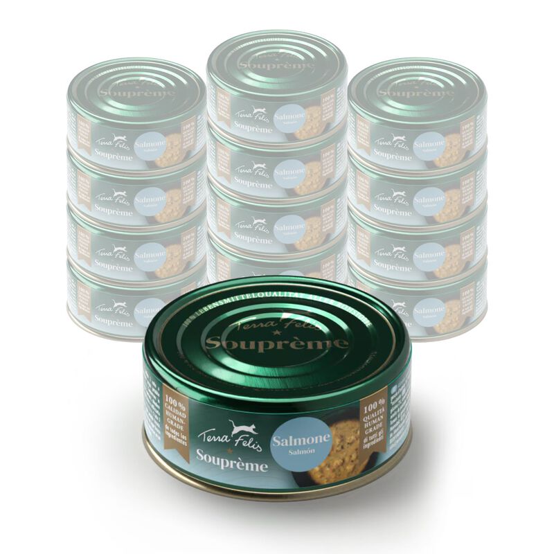 Terra Felis Cat Adult Soupr&egrave;me Salmone 85 gr