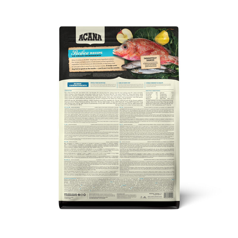 Acana Dog Adult Highest Protein Pacifica Recipe 2 Kg