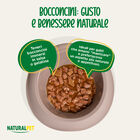 Naturalpet Cat Senior Bocconcini in gelatina con Pollo e tacchino 85gr