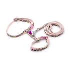 Petup Pettorina con Guinzaglio Rosa 10mm Mix 