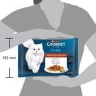 Gourmet Perle Cat Adult Filettini in Salsa con Manzo Pollo Agnello e Anatra 4 x 85 gr
