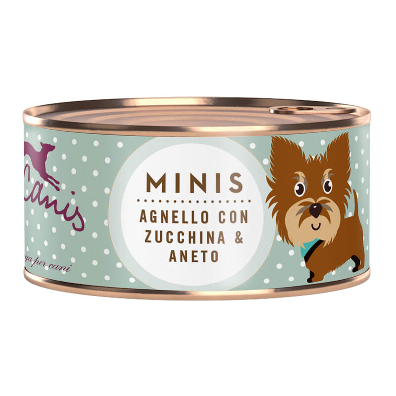 Terra Canis Dog Minis Grain Free Agnello con Zucchino e Aneto 100 gr