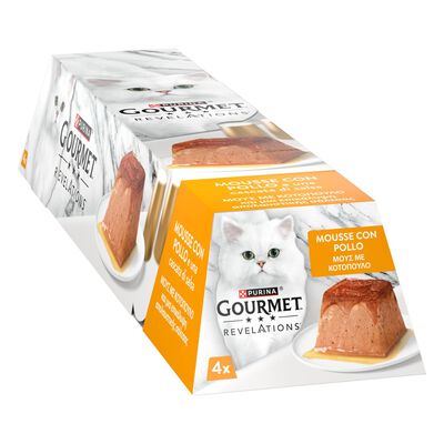 Gourmet Revelations Cat Pollo in mousse 4x57 gr