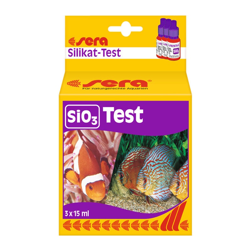 Sera Silikat Test SiO3 3x15ml