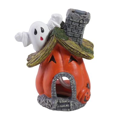 Askoll Fantasma su Zucca decorazione acquari e terrari Halloween