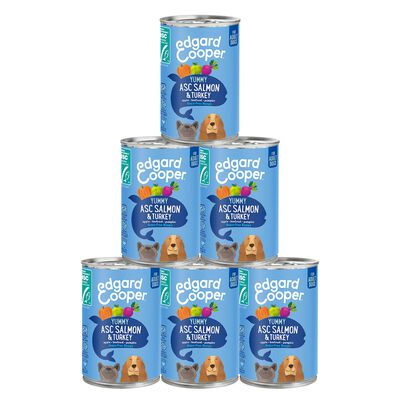 Edgard & Cooper Dog Adult Salmone e Tacchino 400 gr