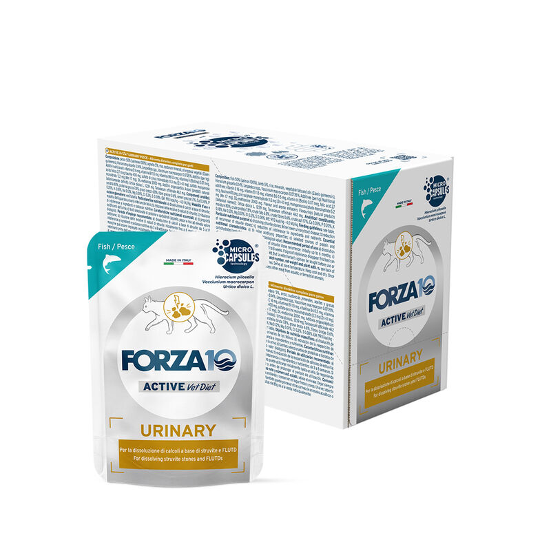 Forza 10 Active Vet Diet Cat Adult Urinary Pesce 80gr