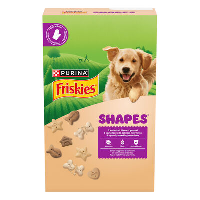 Friskies Shapes Biscotti per cani al Pollo 800 gr
