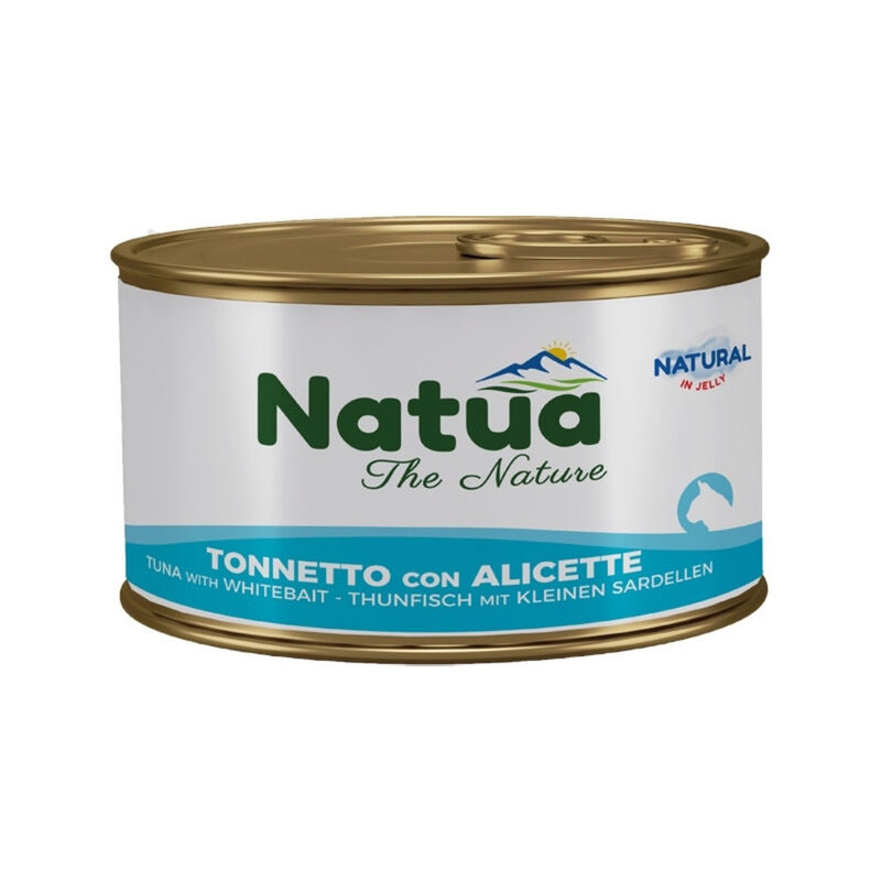 Natua Natural Cat Adult Tonnetto con Alicette in Jelly 85 gr