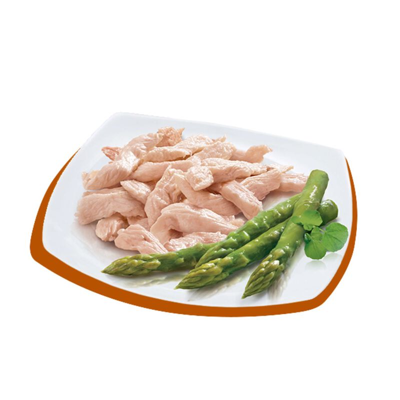 Petreet Cat sfilaccetti Pollo con asparagi 70 gr