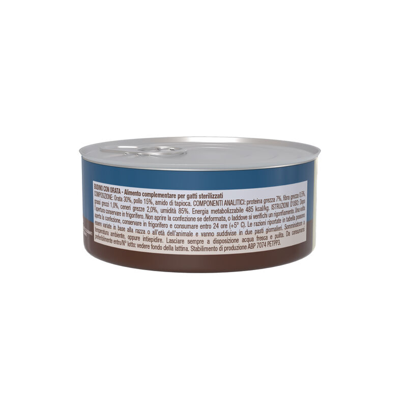 O-life Cat Steril Budino Orata 70gr