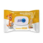 Petup Maxi Salviette per cuccioli, cani e gatti all'Argan 80 pz