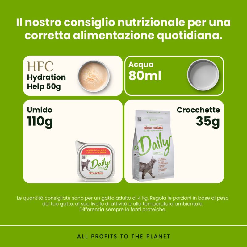 Almo Nature Daily Cat Adult Vitello 100g 