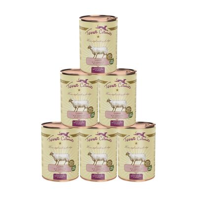 Terra Canis Dog Classic Agnello con Zucchino, Miglio e Aneto 400 gr