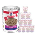 Hill's Science Plan Dog Adult Mature 7+ Manzo 370 gr