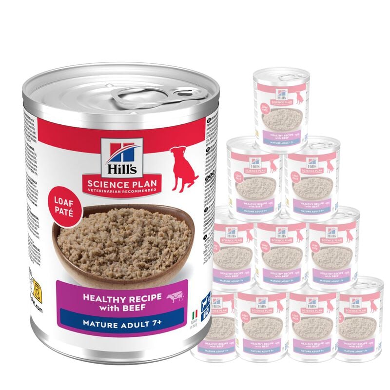 Hill's Science Plan Dog Adult Mature 7+ Manzo 370 gr