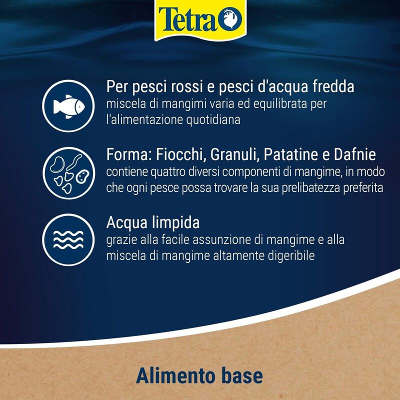 Tetra Goldfish Men&ugrave; 250 ml